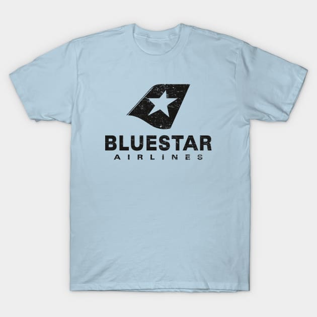 BlueStar Airlines (aged look) T-Shirt by MoviTees.com